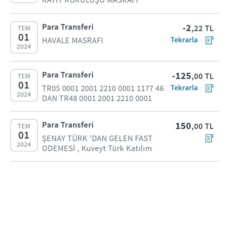 Halkbank Habersiz Yapılan Para Transferi