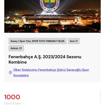 Passolig Kombine Rezervasyon Görünmüyor