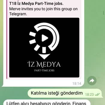 Telegram'da Şüpheli Abonelik Görevleri Ve Ön Ödeme Talebi