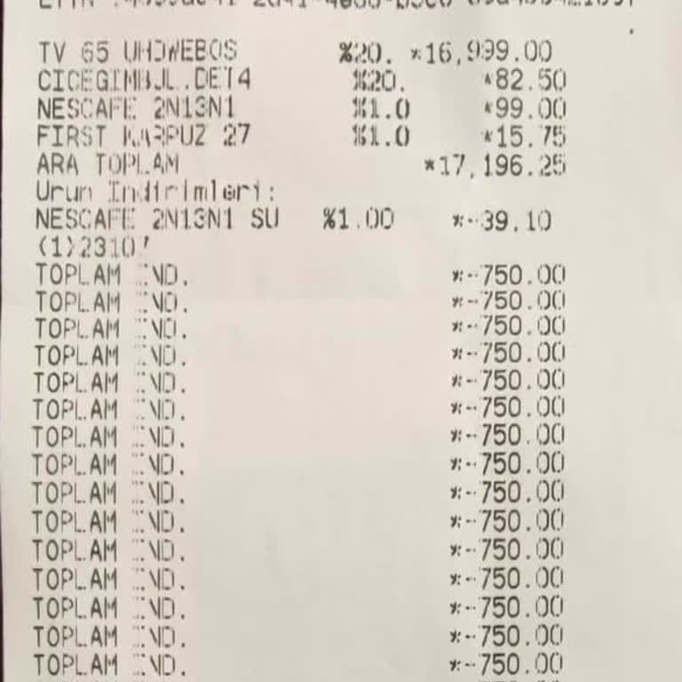 A101 İade Alınmayan Arızalı Televizyon