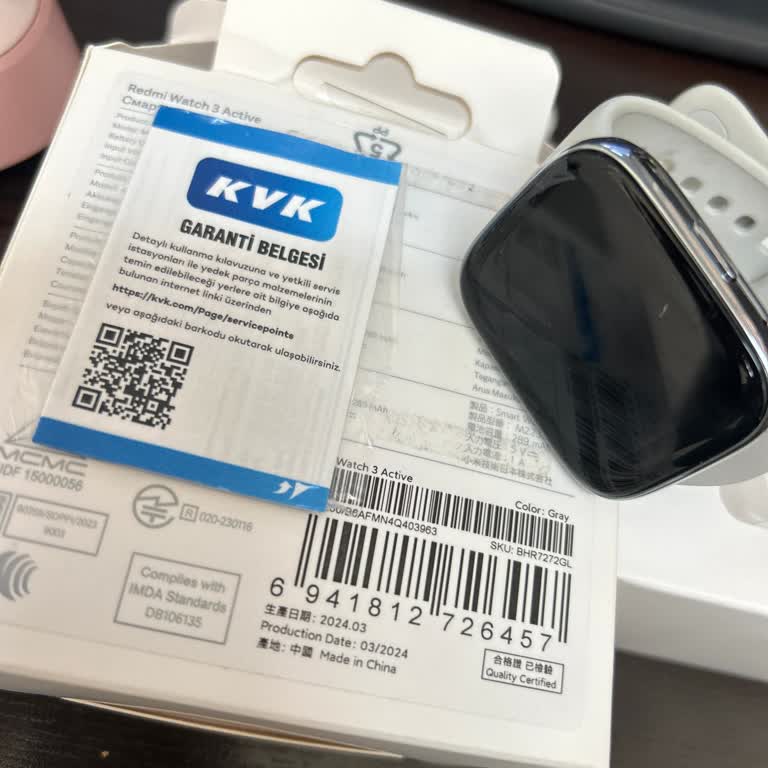 Redmi Watch 3 Kendi Kendine Kapanma Açılma Sorunu