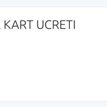 Yapı Kredi Bankası Yıllık Aidat Ücreti