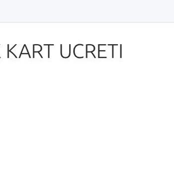 Yapı Kredi Bankası Yıllık Aidat Ücreti