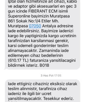 Superonline Cihaz Tesliminde Problem Yaşanıyor