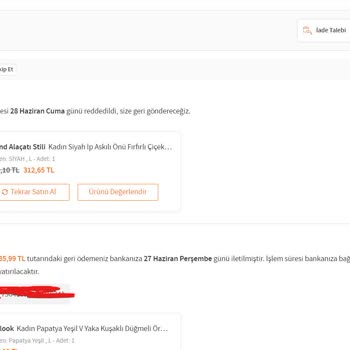 Alaçatı Stili Trendyol Ürünü Kaybetti Müşteriyi Suçluyor