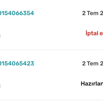 Watsons Doğum Günü Hediyesi Siparişi İptali