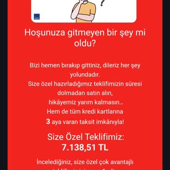 Hepiyi Sigorta Verilen Teklif Üzerinden Sigorta Yaptıramıyorum.