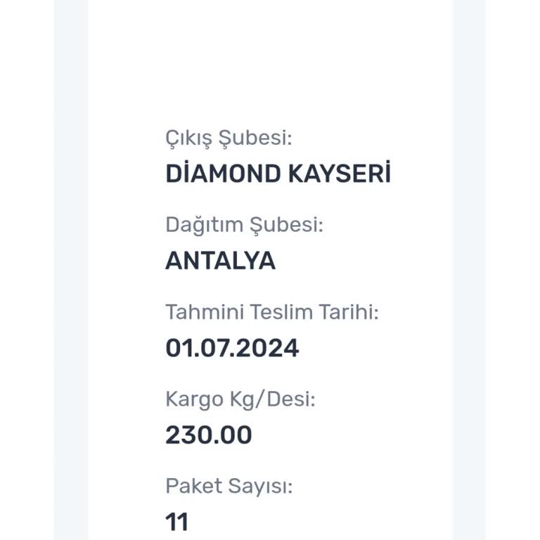 Horoz Lojistik Kargomun Nerede Olduğunu Bilmiyorum Halen Teslim Edilmedi