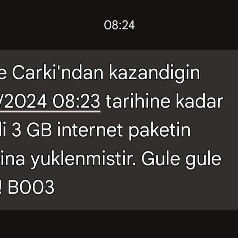 Vodafone Hediye Çarkı Çevirdim Ama Kazandığımı Kullanamıyorum