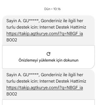 AGT Kurye Gönderiyi Teslim Etmemek İçin Direniyor.