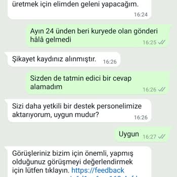 AGT Kurye Gönderiyi Teslim Etmemek İçin Direniyor.