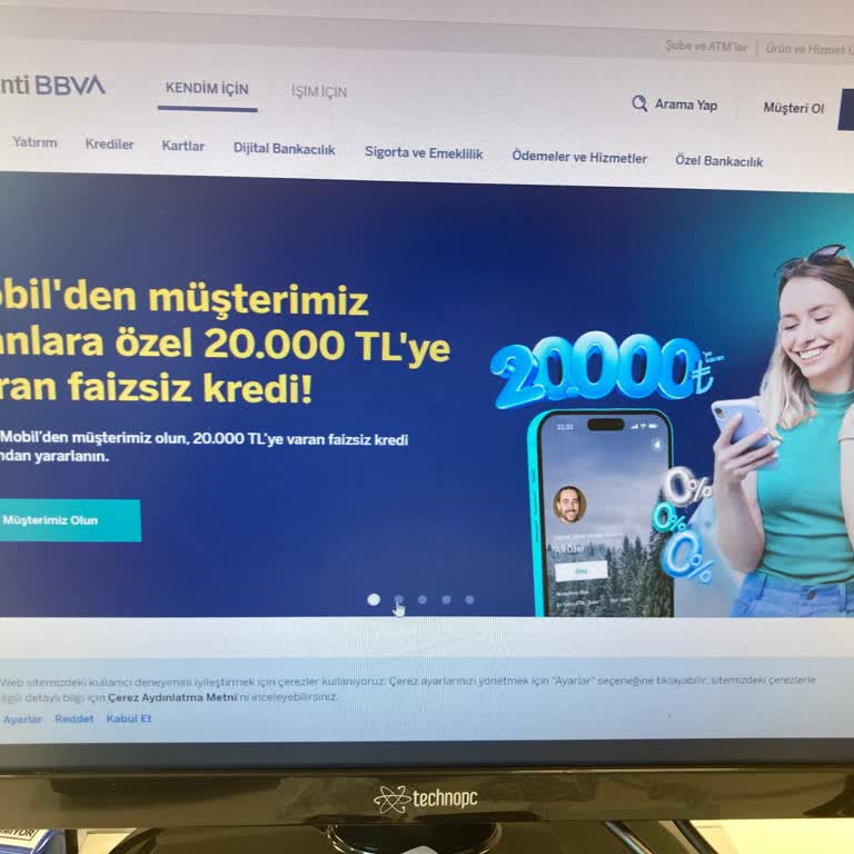 Garanti Bankası'nın Mobilden Müşteri Olmak İsteyenlere Yokuş Yapması!