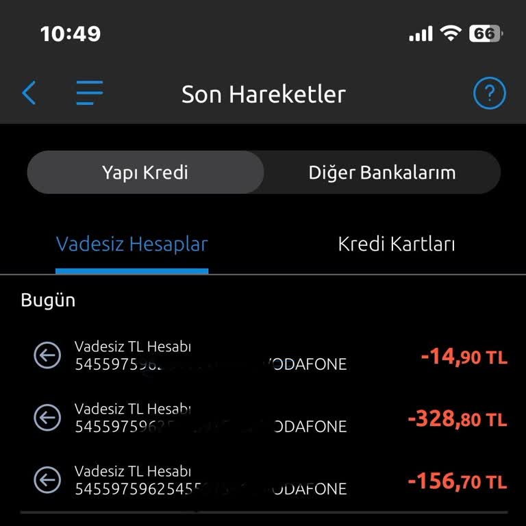 Vodafone Hat İptalinin Gerçekleştirilmemesi!