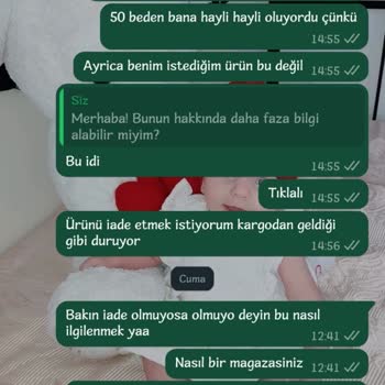Moday Tesettür Mkc Tekstil Grup Yanlış Ürün Gönderiyor Sorumluluk Almıyor.