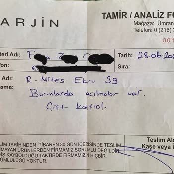 Marjin Ayakkabılarım 3 Saatte Bozuldu İade-Değişim Talebim Reddedildi