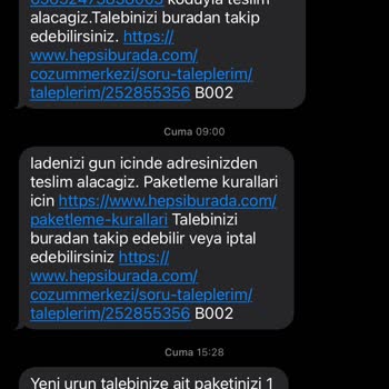 Hepsijet İade Edeceğim Kargomu Evimden Israrla Teslim Almıyor