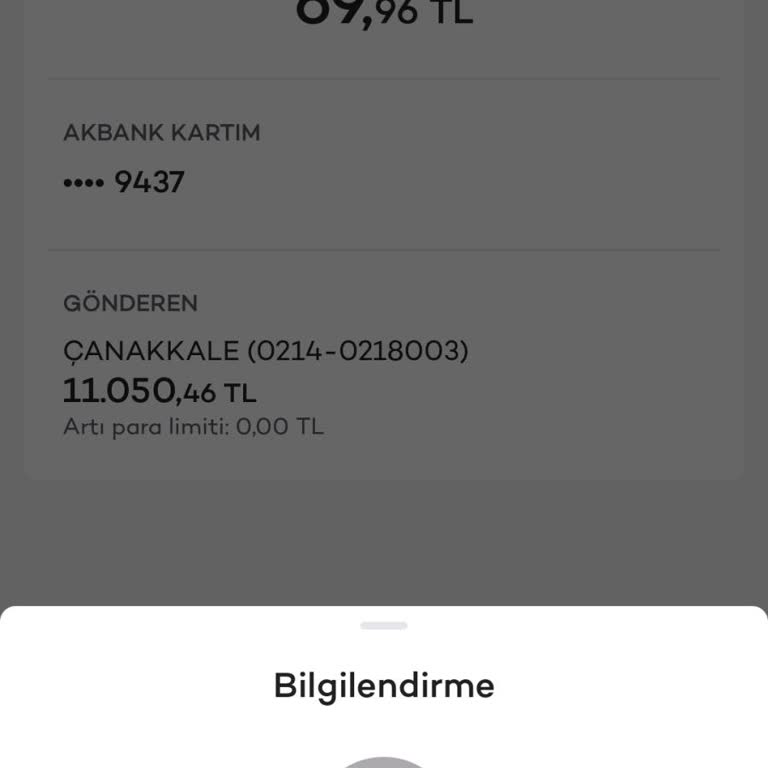 Akbank Hesap Blokesi Koydu