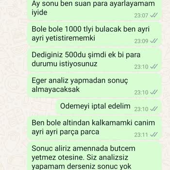 iliski_uzmaniniz (Instagram) Instagram Hesabından Sürekli Para Talebi