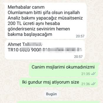 iliski_uzmaniniz (Instagram) Instagram Hesabından Sürekli Para Talebi
