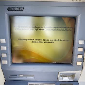 VakıfBank ATM Arızası Nedeniyle Yutulan Para Sorunu