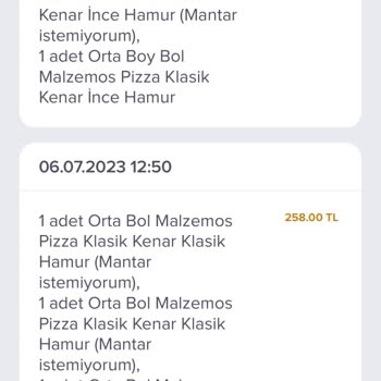 Domino's Siparişlerinde Puanlama Sorunu