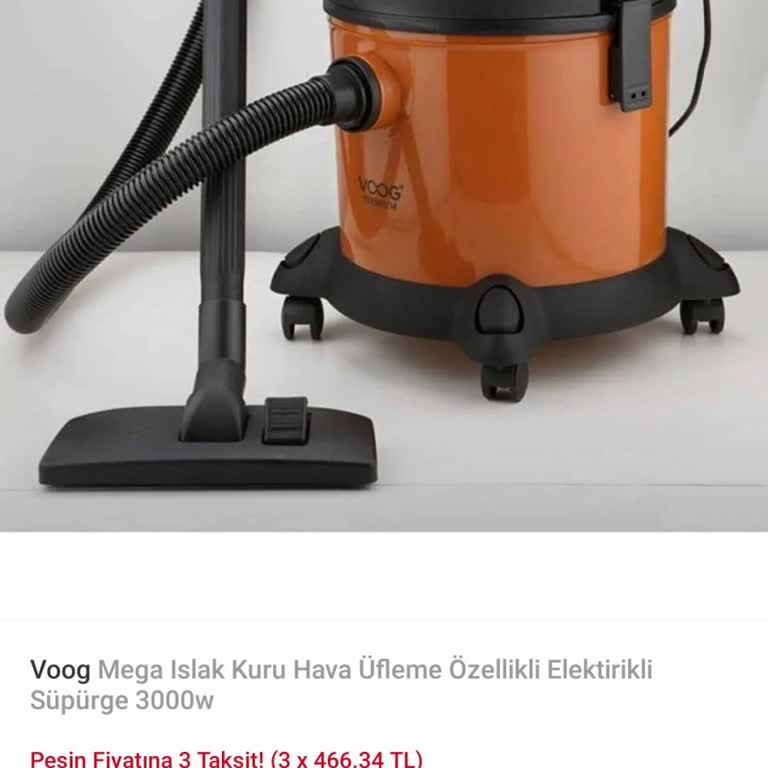 Voog Elektrikli Süpürge İçin Parça Temin Sorunu