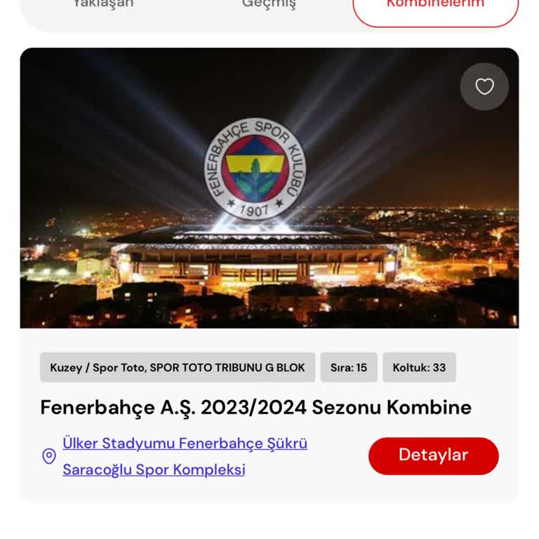 Passolig Kombine Rezervasyon Görünmüyor