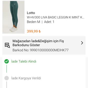 FLO Ayakkabı FLO Online Tarafında Aldığım Ürün Başkasına Satılmış