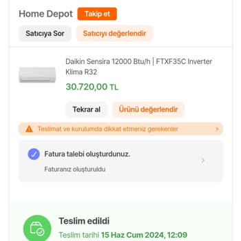 Daikin Servis Sorunu Ve İlgisizliği