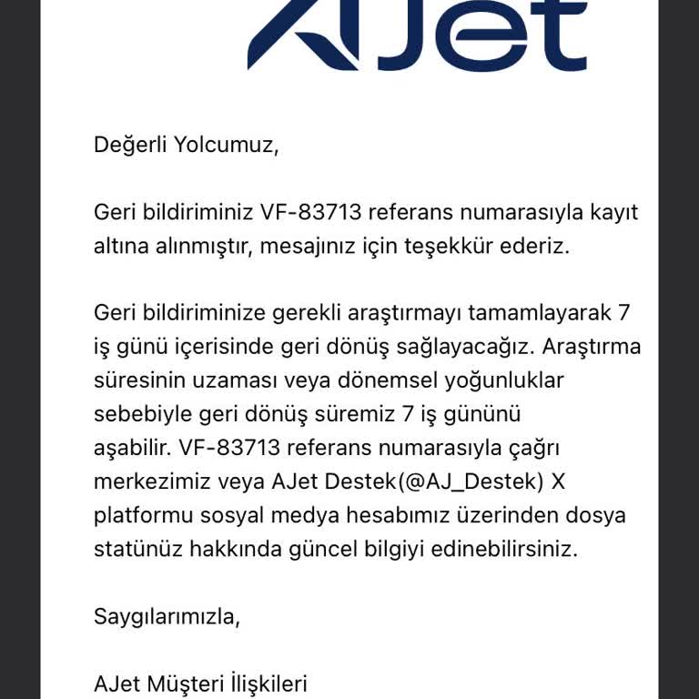 Ajet Çok İlgisiz Ve Soruna Çözüm Olmuyor.