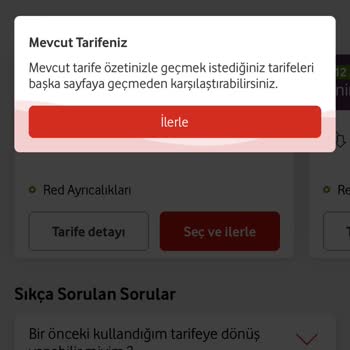 Vodafone Tarifeleri Ve Taahhütleri Arasında Çok Büyük Çelişkiler Var