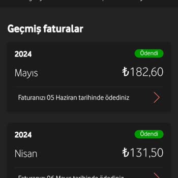 Vodafone Sözleşmeye Uymayıp Çok Yüksek Tutarda Fatura Çıkarıyor