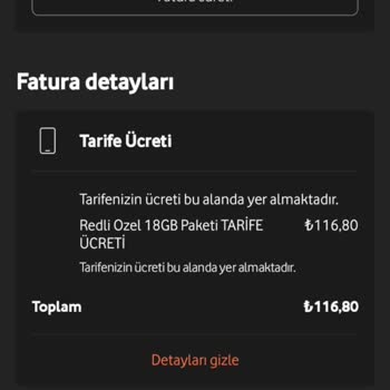Vodafone Sözleşmeye Uymayıp Çok Yüksek Tutarda Fatura Çıkarıyor