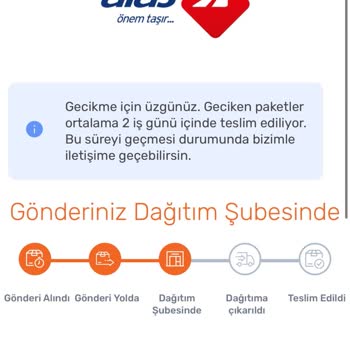 Aras Kargo Çınarcık Kargo Teslimatı Halen Olmadı