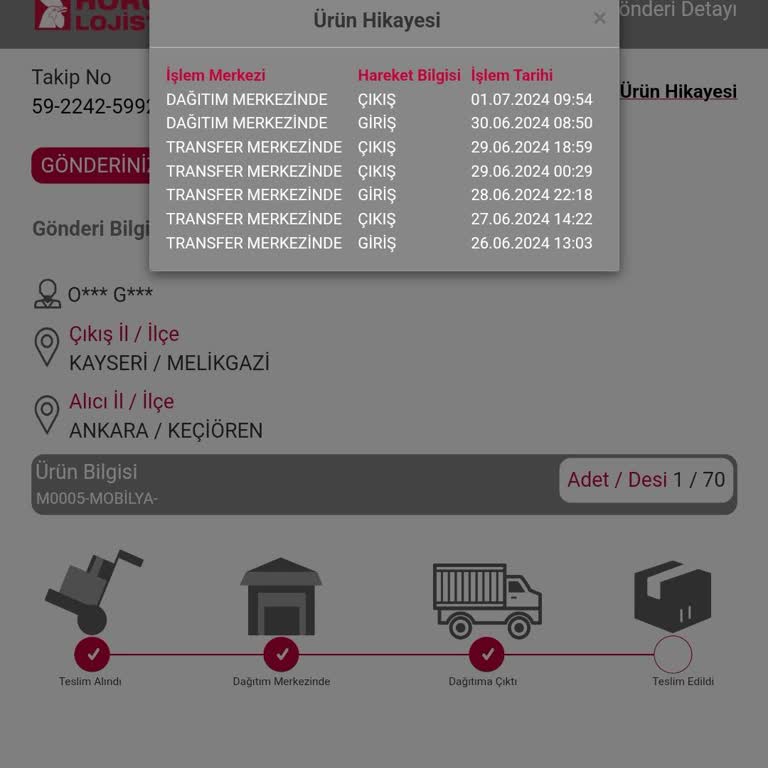 Horoz Lojistik Kargom Teslim Edilmiyor