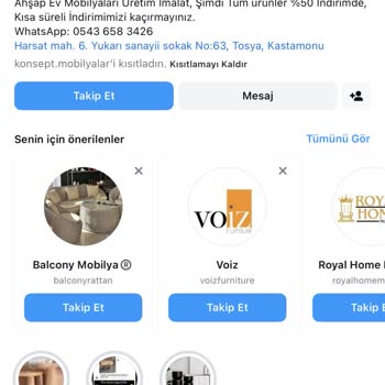 Konsept.mobilyalar (Instagram) Erişim Sorunları Ve Şüpheli Hesap Davranışları