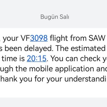 Ajet Firması İle 6 Saatlik Rötar Kabusu: Hamile Yolcu Perişan Oldu