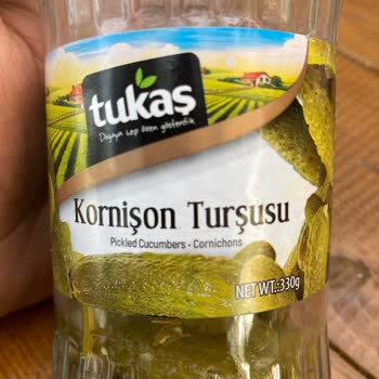 Tukaş Kornişon Turşu Dereotu