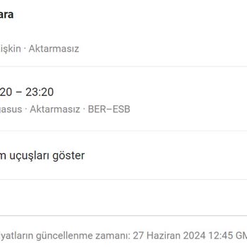 Pegasus Fahiş Fiyat Politikası!