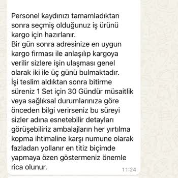Evde Ekişi Paketleme Kişisel Bilgilerimin Güvenliği Konusunda Endişelerim Var
