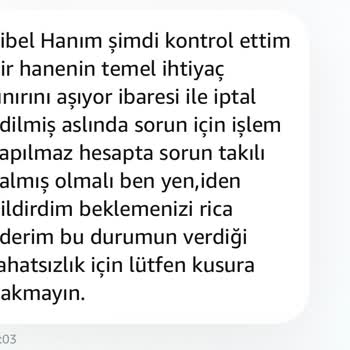 Amazon Kozmetik Alışverişinde Sipariş İptali