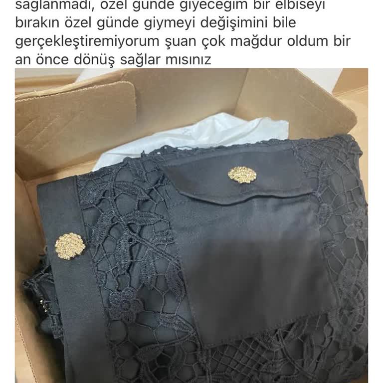 Bliss Atelier Yanlış Ürün Gönderimi