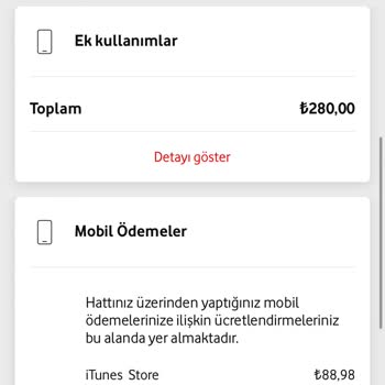 Vodafone Fatura Şikayeti Ve