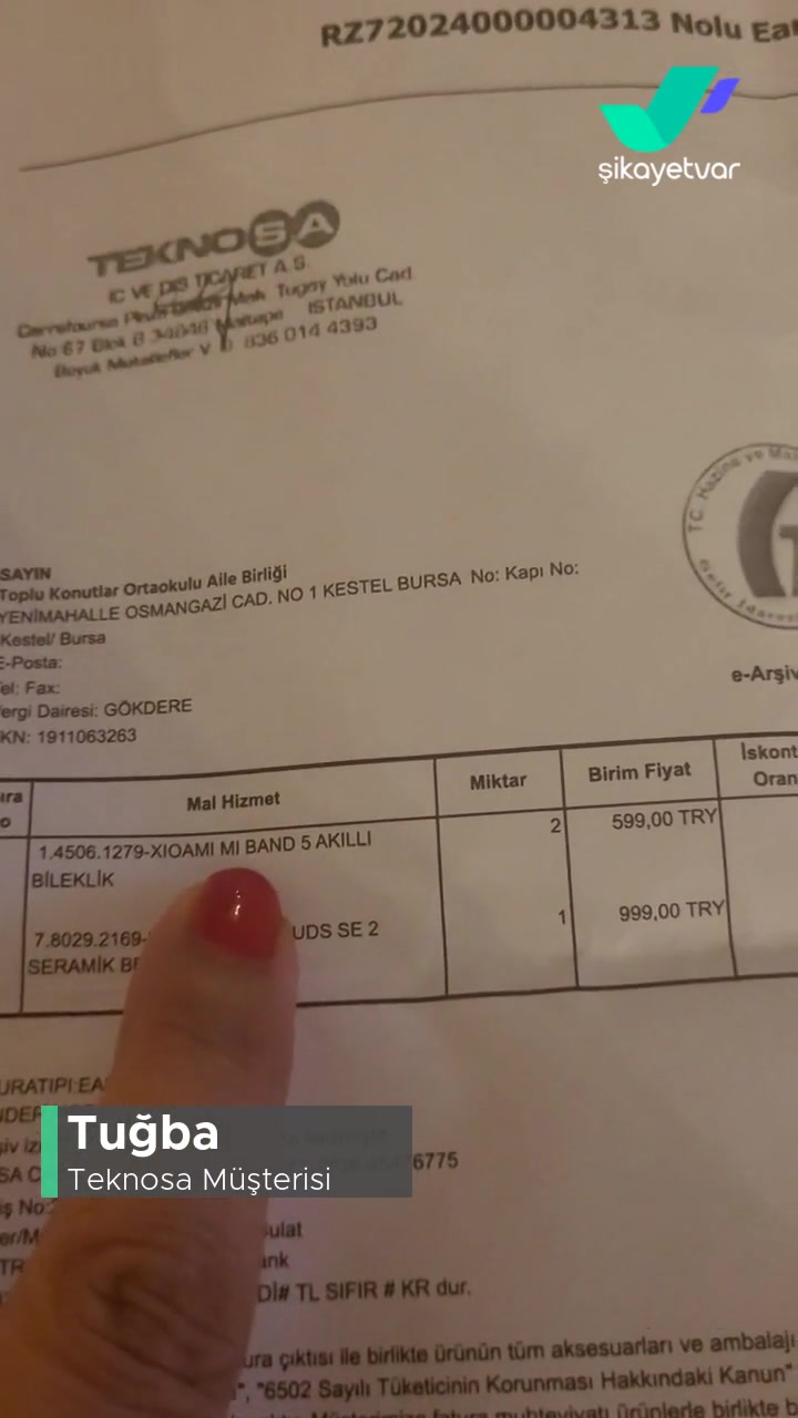 Teknosa Makbuz Israrı! videonun kapak resmi