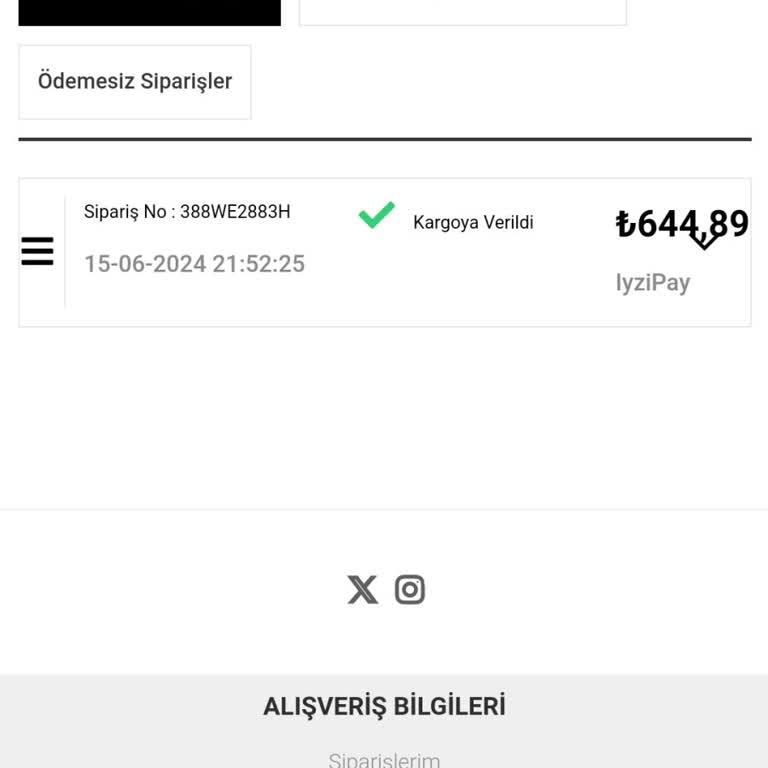 Sporsweat Ürün Gelmiyor İptal Edilmiyor