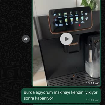 Arçelik Tam Espresso Makinesi Arızalı Değişim Yapmıyorlar