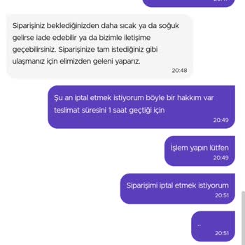 Getir Yemek 1 Saat Geciken Siparişi İptal Etmeyip Beklemeye Zorluyor
