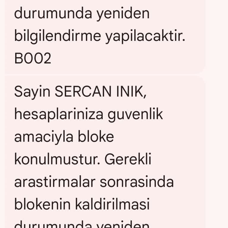 Enpara Hesabıma El Koyuldu