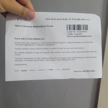 FLO Ayakkabı Marka Ayakkabının Kısa Sürede Arızalanması Üzerine Şikayet