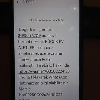 Vestel Sözünde Ve Ürünün Arkasında Durmuyor